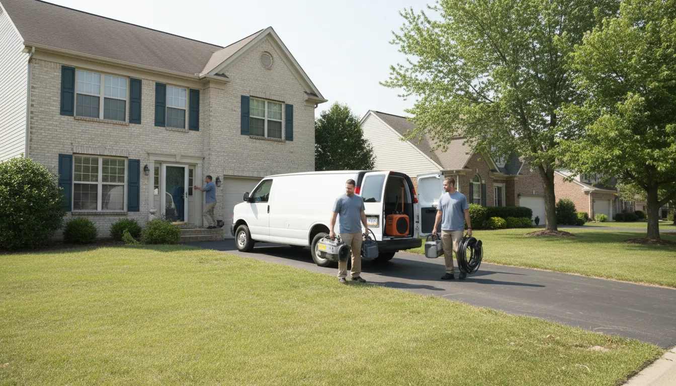 Emergency Water Extraction in Maineville, Ohio